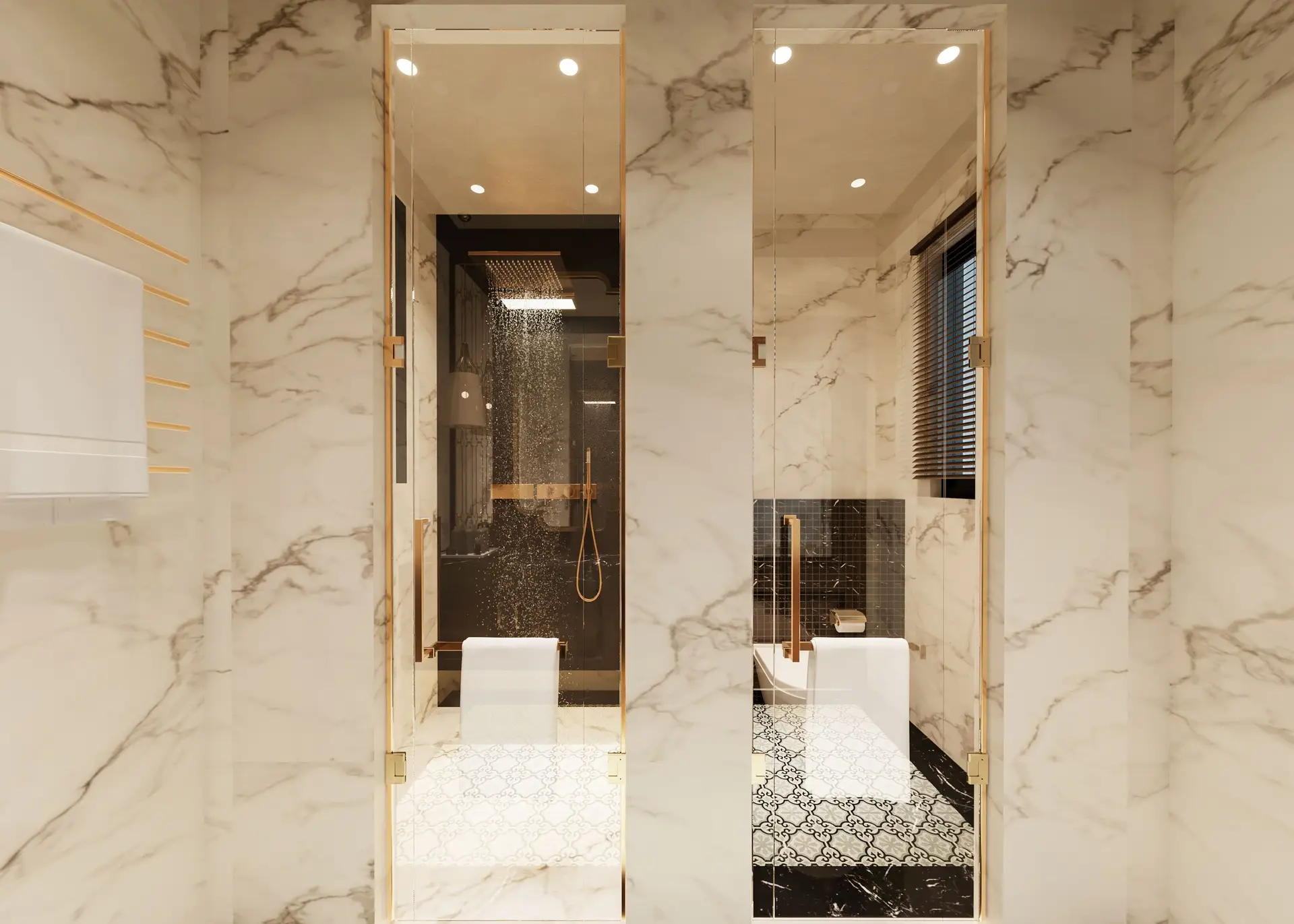 Marble Bathroom Detail