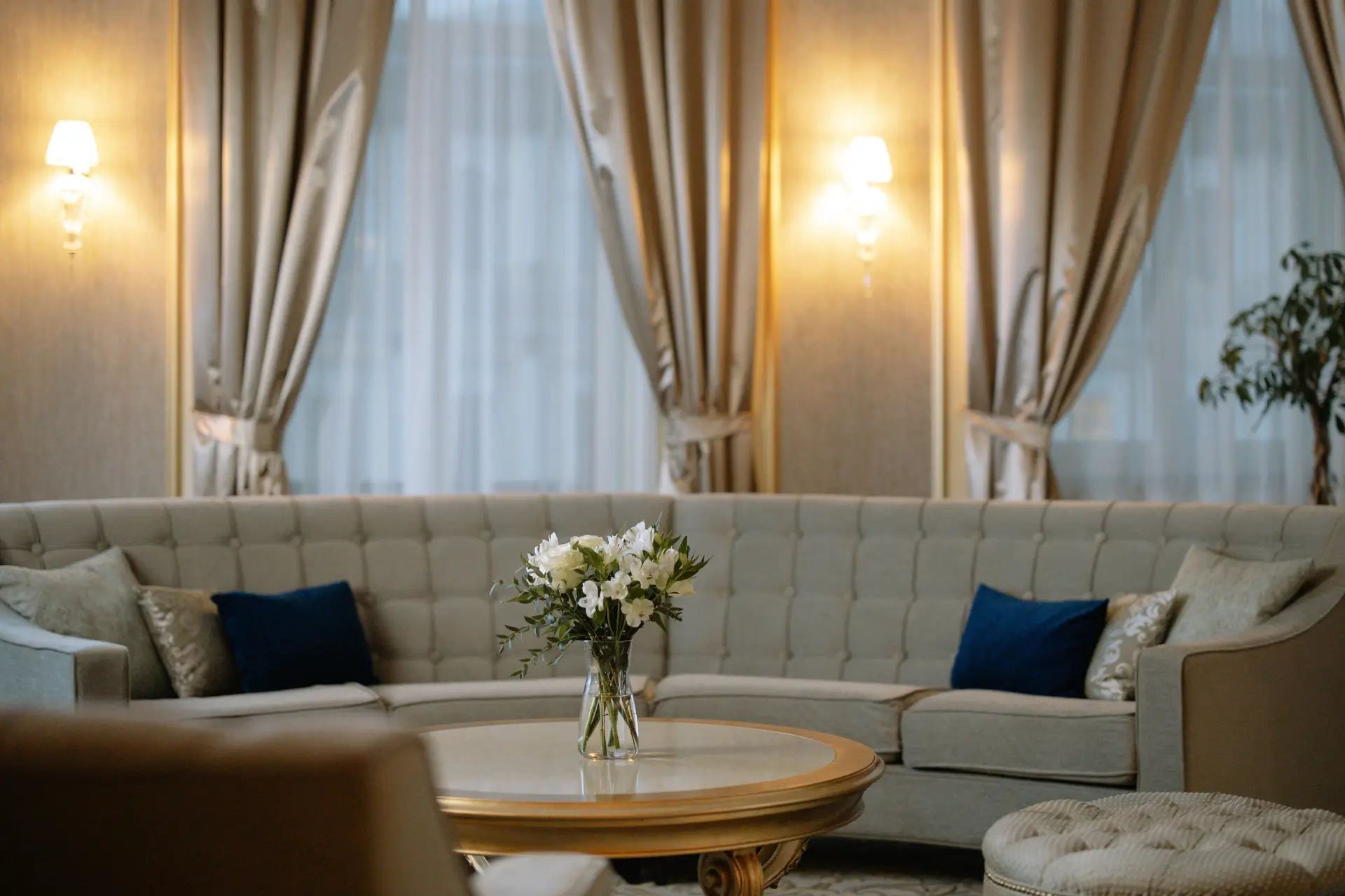 Executive lounge seating area