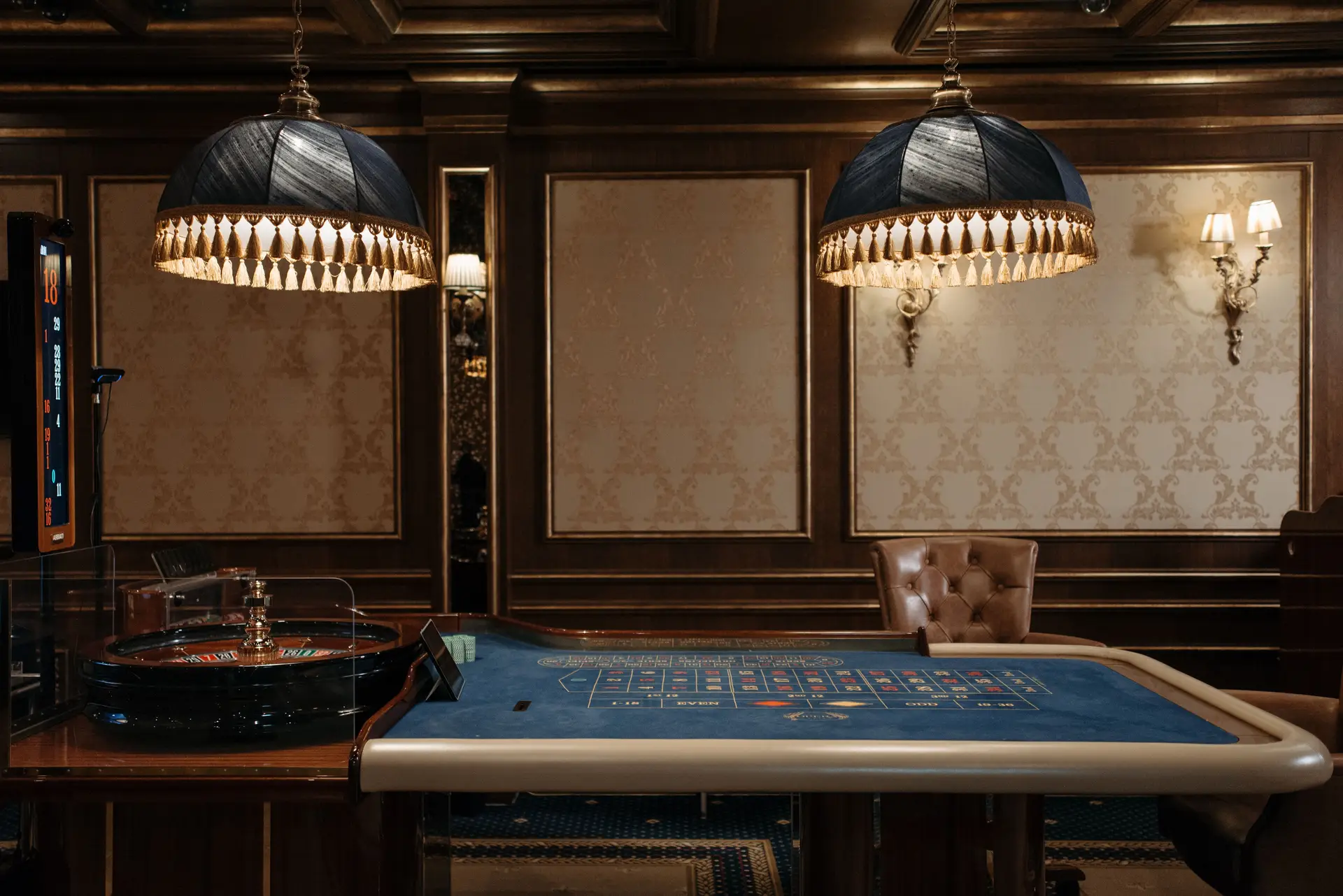 Luxurious casino interior